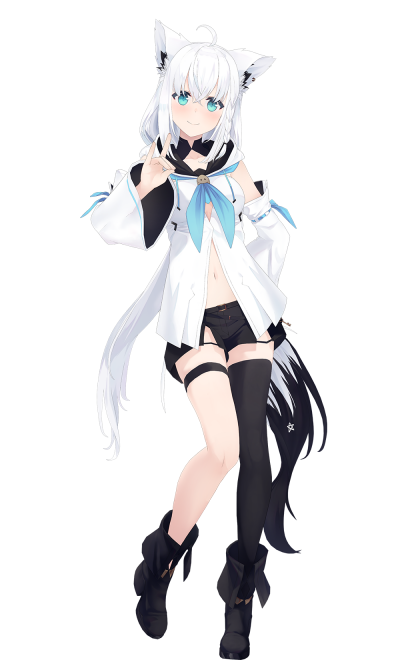 白上フブキ通常衣装